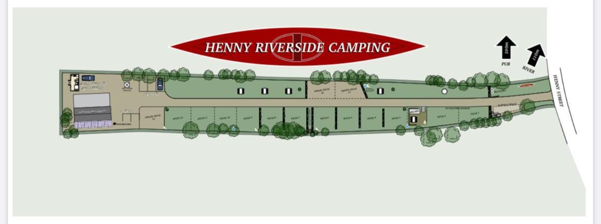 Henny Riverside Glamping Sudbury  Kültér fotó